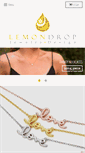 Mobile Screenshot of lemondropdesign.com