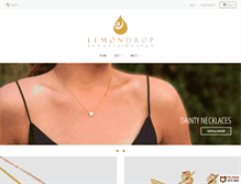 Tablet Screenshot of lemondropdesign.com